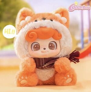 Shy Fox | Jotoys Q. Kid Animal Preschool Confirmed Plush Blind Box